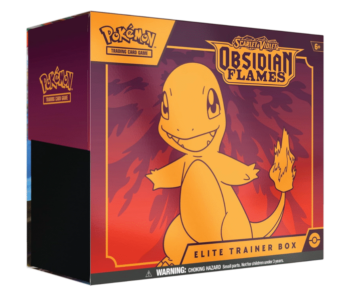 Pokemon Scarlet & Violet 3 Obsidian Flames Elite Trainer Box