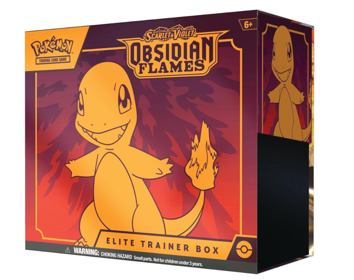 Pokemon Scarlet & Violet 3 Obsidian Flames Elite Trainer Box